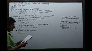 Day3 Analysis of financial statement Ratio analysis bbs First year [upl. by Gherlein454]