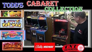 1178 Bally Midway LAZARIANSUPER PACMANSATANS HOLLOWBLUE PRINT Cabaret Arcade GameTNT Amusements [upl. by Pastelki]