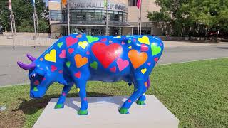 Cow Parade NYC 2021 Queens NY [upl. by Edmead161]