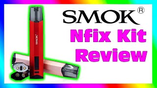 SMOK Nfix Kit Review  POD with a Screen  25W [upl. by Ojillek]