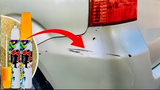 How to Repair Scratches on Car Body Using Touch Up Paint Pen With Low Cost Budget  DIY [upl. by Ivatts]