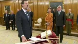 Mariano Rajoy se convierte en el VI presidente de la Democracia  Presidente del Gobierno [upl. by Saibot]