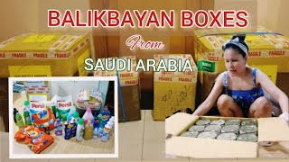 4 Balikbayan Boxes from Saudi Arabia to Philippines  Unboxing Part 2 [upl. by Asilrak920]