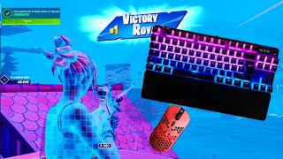 Steelseries Apex Pro ASMR Chill🤩Satisfying Keyboard Fortnite Arena Linear Switch 240 FPS Smooth 4K [upl. by Krueger]