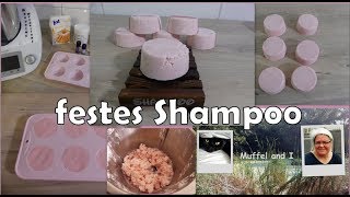 festes Shampoo Shampoo Bars Haarseife einfach selbstgemacht auch ohne Thermomix [upl. by Ramyaj235]