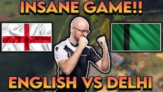 INSANE GAME  ENGLISH VS DELHI [upl. by Geibel]