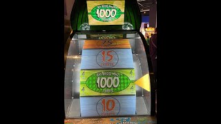 1000 tickets Big Bass Wheel Pro Arcade game shorts arcade jackpot [upl. by Garfield]