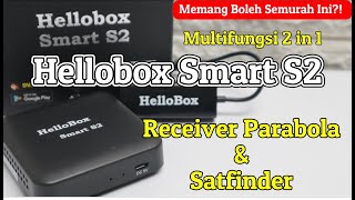 Hellobox Smart S2 Multi Fungsi Receiver Sekaligus Sat Finder Harga Super Murah Pasti Auto Beli [upl. by Asfah]