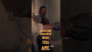 Nobody Knows Who You Are in Red Dead Redemption 2 [upl. by Hadik]