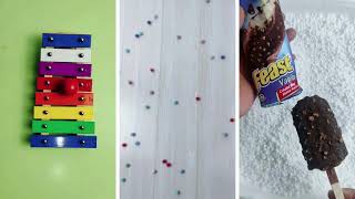 ASMR Video with jingle bells beads balls wooden toys marble run and other [upl. by Durtschi346]