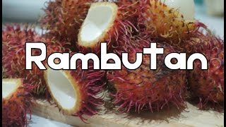 Rambutan Fruit  What is amp How to Eat  Not Lychee [upl. by Adnawat]