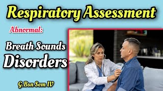 How to Assess Respiratory system  Auscultating Abnormal sounds percussion amp Palpation of chest [upl. by Japheth976]