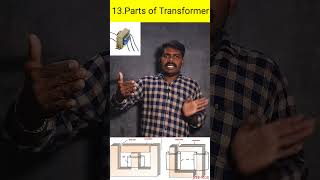 Construction of transformer in tamil Core type transformer [upl. by Ltsyrk]