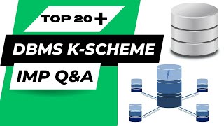 DBMS KSCHEME IMP QampA  DMS imp questions for exam  DBMS 4 amp 2 marks imp questions  winter 2024 [upl. by Eromle726]