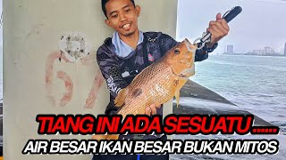 ‼️ INI KE YANG DIKATAKAN AIR BESAR IKAN BESAR  ‼️ Jambatan Pertama Pulau Pinang fishing angler [upl. by Claudia897]