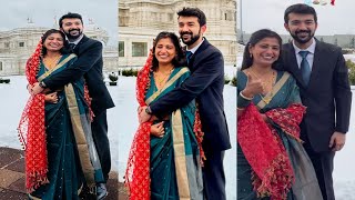 Aastha Dhami And Mohak Papola Get Married Temple Wedding [upl. by Ydnic]