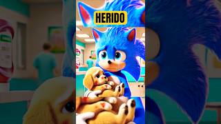 Sonic Salva A Un Perro Herido 😢 comedia sonic [upl. by Herr]