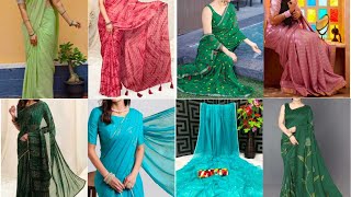 chat puja special saree designs collection shriyanjali fashion boutique sarees ki design [upl. by Ydnar446]