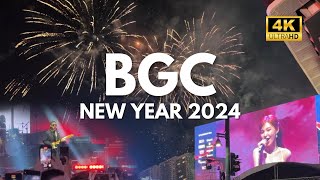 BGC New Year’s Countdown 2024 with RED VELVET ELY BUENDIA and more  4K  BGC Philippines [upl. by Odravde112]