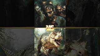 Zombie Vs Tyrannosaurus Siberian Tiger Lion Great White Shark Ancient Dragon [upl. by Lussier]