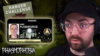 Nightmare At Maple Lodge For The RANGER CHALLENGE  Phasmophobia [upl. by Eninaj357]