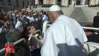 Udienza Generale di oggi 26 Giugno 2024 di Papa Francesco [upl. by Ailak458]