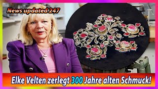 Schock bei „Bares für Rares“ Elke Velten zerlegt 300 Jahre alten Schmuck [upl. by Basile]