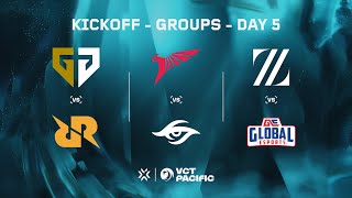 FIL 2024 VCT Pacific Kickoff  Group Stage D5 [upl. by Yruy]