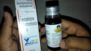 Xyzal Syrup review Best Treatment of Allergic Rhinitis amp Chronic Urticaria [upl. by Ratna46]