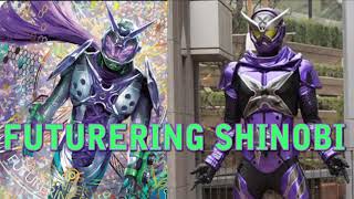 Kamen Rider Woz Futurering Shinobi Henshin Comparison [upl. by Schick]