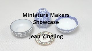 Jean Yingling  dollhouse miniatures artisan showcase [upl. by Lisetta]