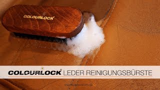 LEDER REINIGUNGSBÜRSTE  COLOURLOCK [upl. by Maiga]