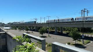 Lynnwood Link Extension Testing Northgate Station [upl. by Terces]