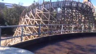 WhiteWater Falls POV CA Great America 2014 [upl. by Lesde]