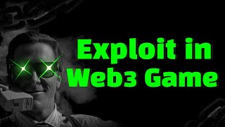 Exploit in Play to Earn Game  How I found Exploit in Web3 Game [upl. by Haidebez]