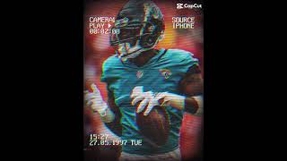 Travis Etienne edit 2 TravisEtienne Football NFL [upl. by Corel]