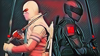 GIJoe Snake Eyes vs Storm Shadow In The End By linkin Park [upl. by Dnomhcir]