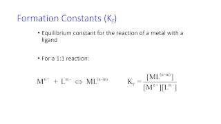 Introduction to EDTA Titrations [upl. by Rucker]