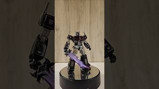 Threezero Transformers MDLX Nemesis Prime with Dr Wus Dark Star Saber [upl. by Quigley]