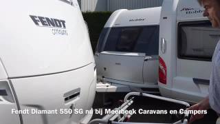 Review Fendt Diamant 550 SG nu bij Meerbeek Caravans en Campers kwaliteits caravans [upl. by Alethia]