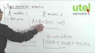 Método Gauss Jordan para Negocios 1 de 2 [upl. by Anirb]