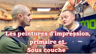 French Tuto Les peintures dimpression primaires et souscouches feat poupspeinture7905 [upl. by Kakalina]