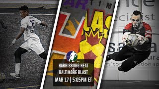 Baltimore Blast  Harrisburg Heat March 17 2019 [upl. by Cappello882]