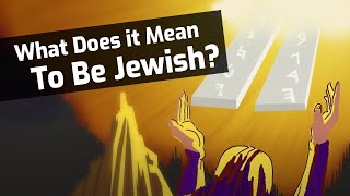 What Does It Mean to Be Jewish  Jewish Identity  4000 Years in 4 Minutes [upl. by Euqinna]