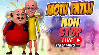 MOTU PATLU  LIVE 🔴 📽️ SATURDAY SPECIAL  मोटू पतलू motupatlu motupatlukijodi motupatlucartoon [upl. by Ahsiem]