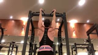 Pull Up Top Set 111524 • 101kg BW [upl. by Desdee]