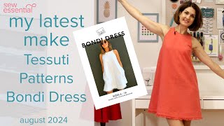 My Latest Make  Tessuti Patterns Bondi Dress [upl. by Richardson]