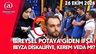 MASTERCHEF CANLI Ä°ZLE BEYZA DÄ°SKALÄ°FÄ°YE KEREM MÄ° ELENDÄ° BÄ°REYSEL POTAYA GÄ°DEN Ä°FÅA 26102024 TV8 [upl. by Oiramel]