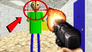 BALDI SHOOTER  Baldis Basics in Education and Learning Mod [upl. by Malinin]