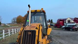 1998 JCB 214 Backhoe walk around [upl. by Zenger]